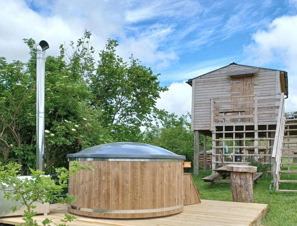 Готель Norwell View Farm Glamping With Hot Tubs Бат Екстер'єр фото